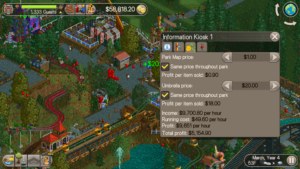 rct classic what to charge prices